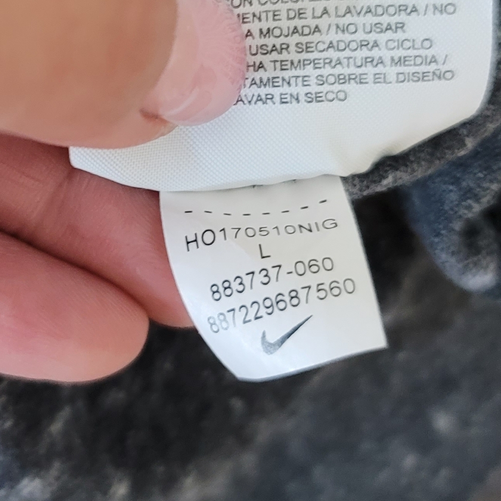 Nike French Terry Casual Mini Dress L - Picture 5 of 7